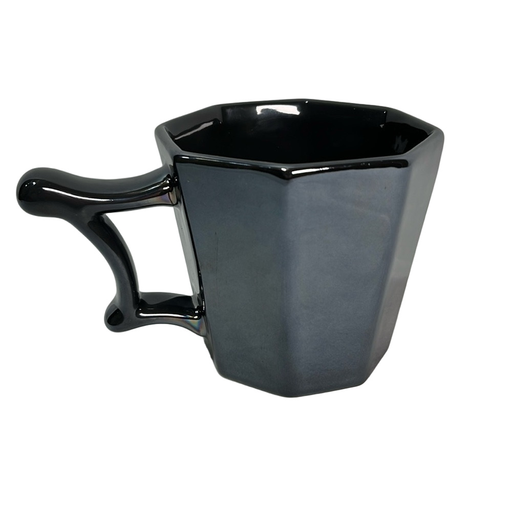 Starbucks Black Iridescent/ Coffee Tea Mug/ 14 oz Collectible